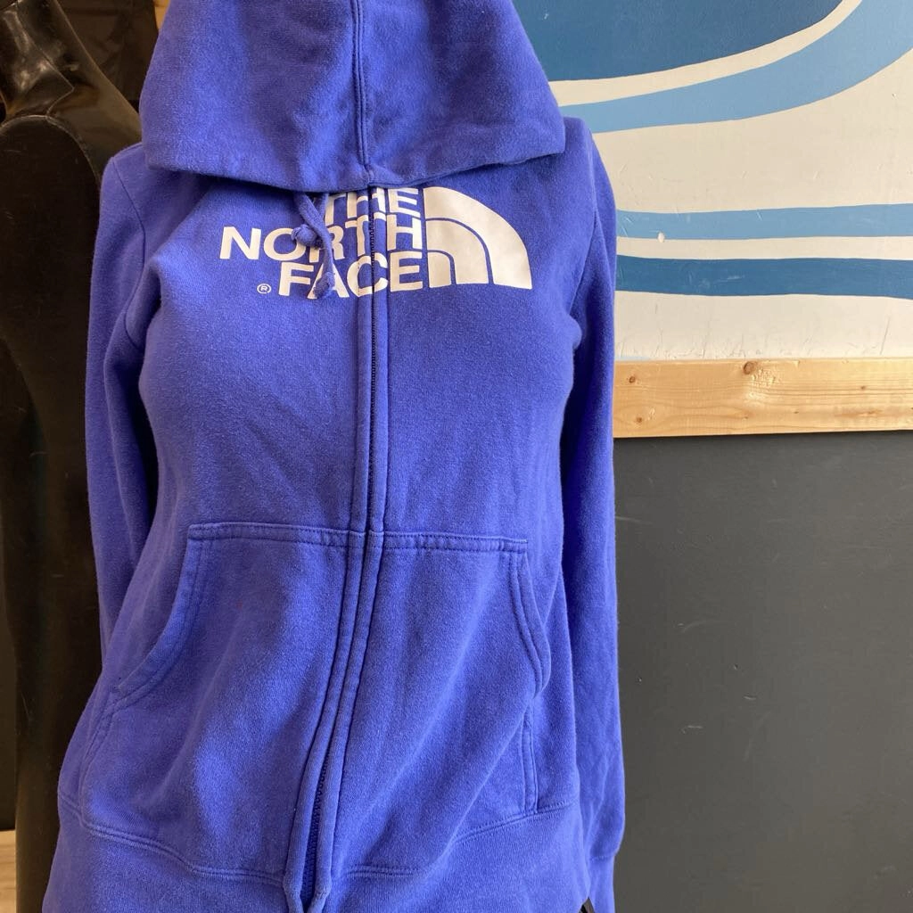 Poker Sweatshirts The North Face - Women's Zip Up Hoodie - MSRP $99: Purple/White-women-SM