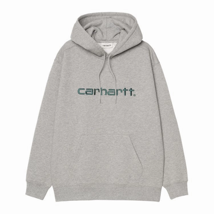 W' Hooded Carhartt Sweatshirt / carhartt wip / grey heather Palm Puff Sweatshirts