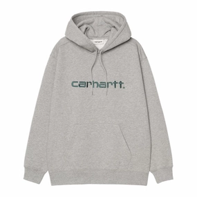 W' Hooded Carhartt Sweatshirt / carhartt wip / grey heather St Patrick Day Sweatshirts