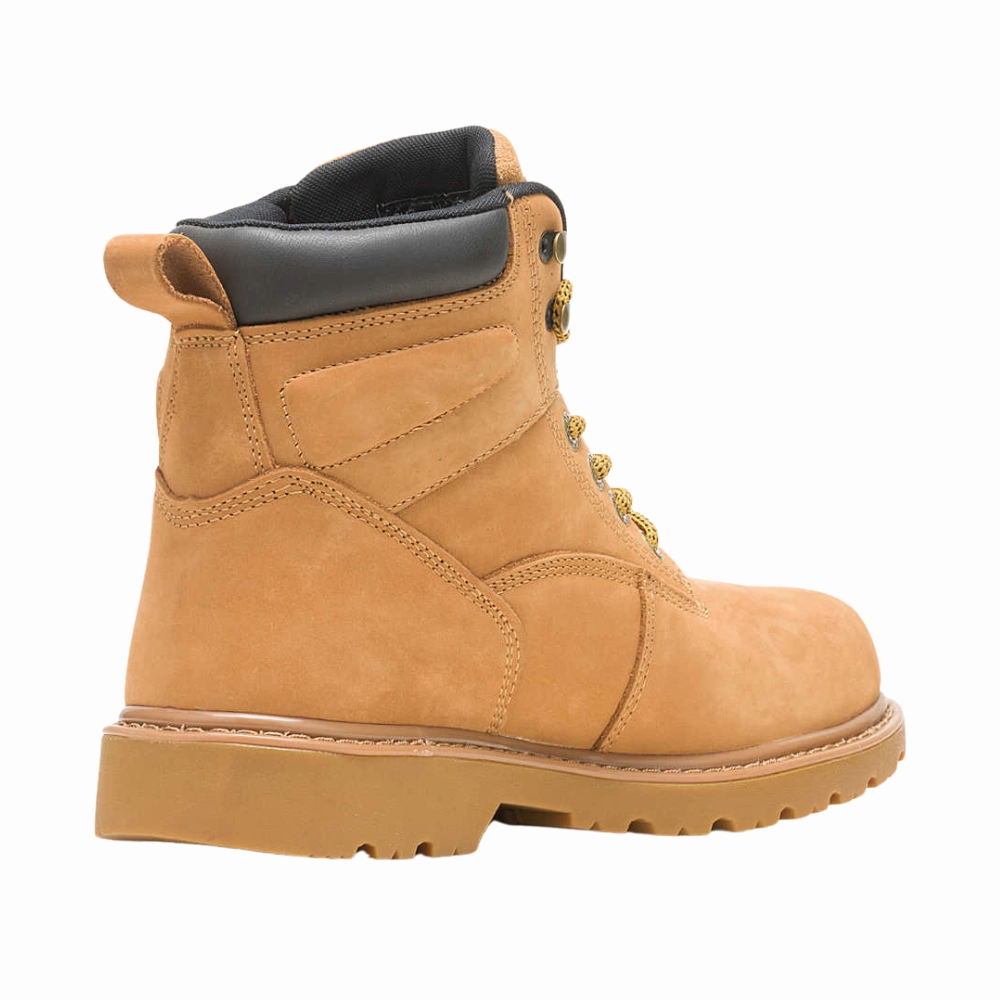 Wolverine Men's Floorhand Waterproof Steel Toe 6" Work Boot - W10632 Wide Fit Work Boots