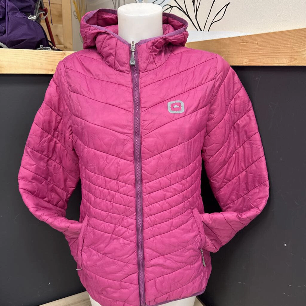 Outbound - Women's Light Puffer Jacket - MSRP $89: Pink-women-SM Shell Jackets