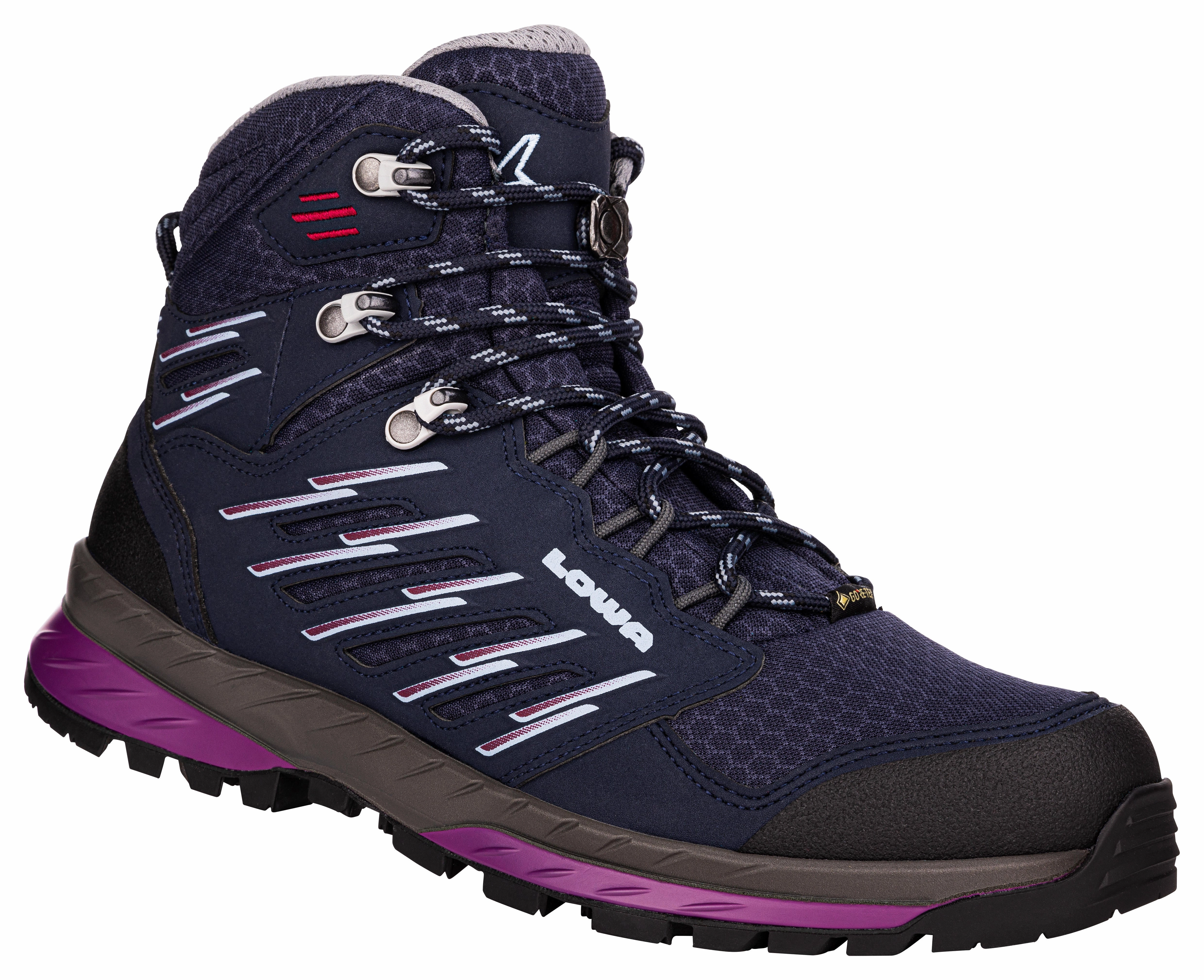 Lowa Women Blue TREK EVO GTX MID Ws Keen Hightrail Waterproof Hiking Shoes