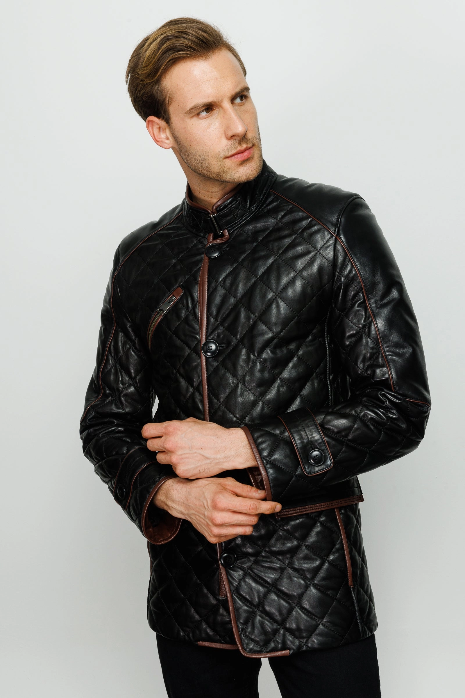 Best Cold Weather Jackets The Martinez Black Leather Men Jacket