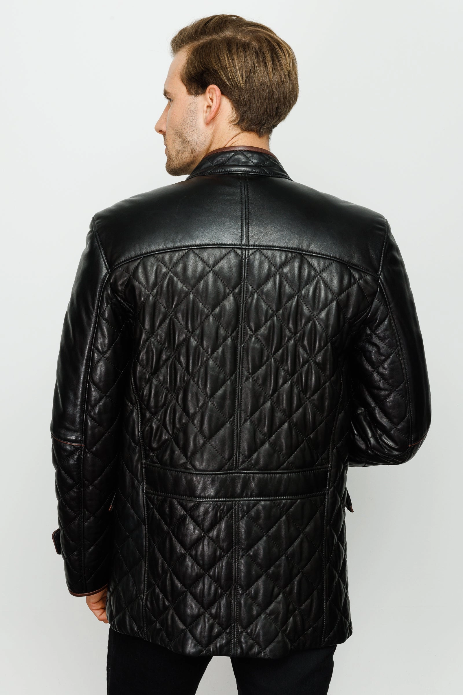 Good Light Jackets The Martinez Black Leather Men Jacket