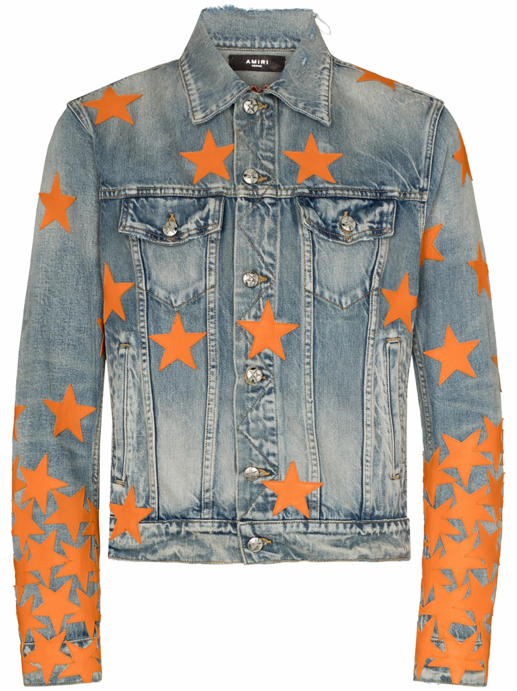 CHEMIST STAR TRUCKER Clay Indigo Denim Jackets "Blue" Casual Jackets For Work