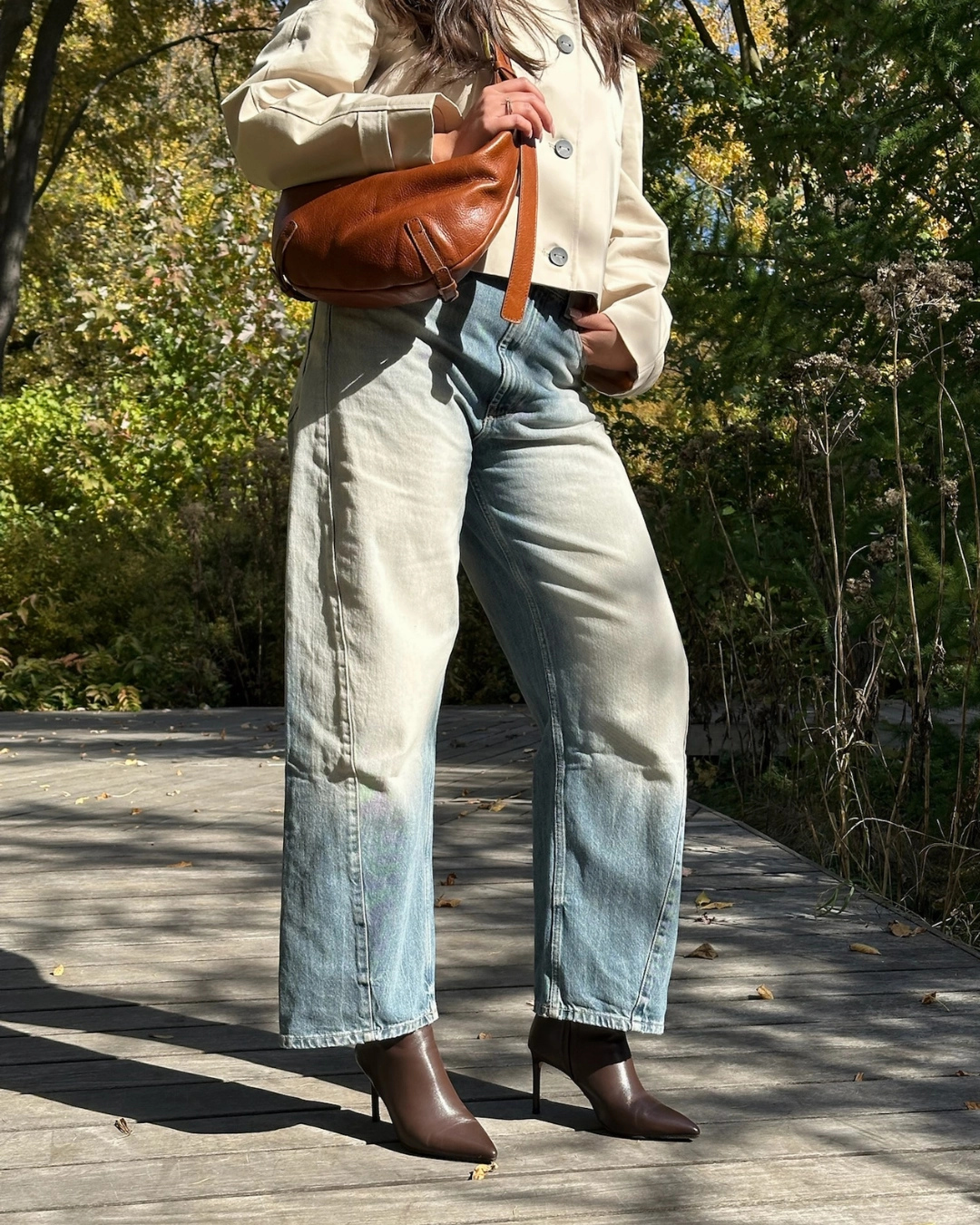 Lyle Brown Leather Woulverine Boots