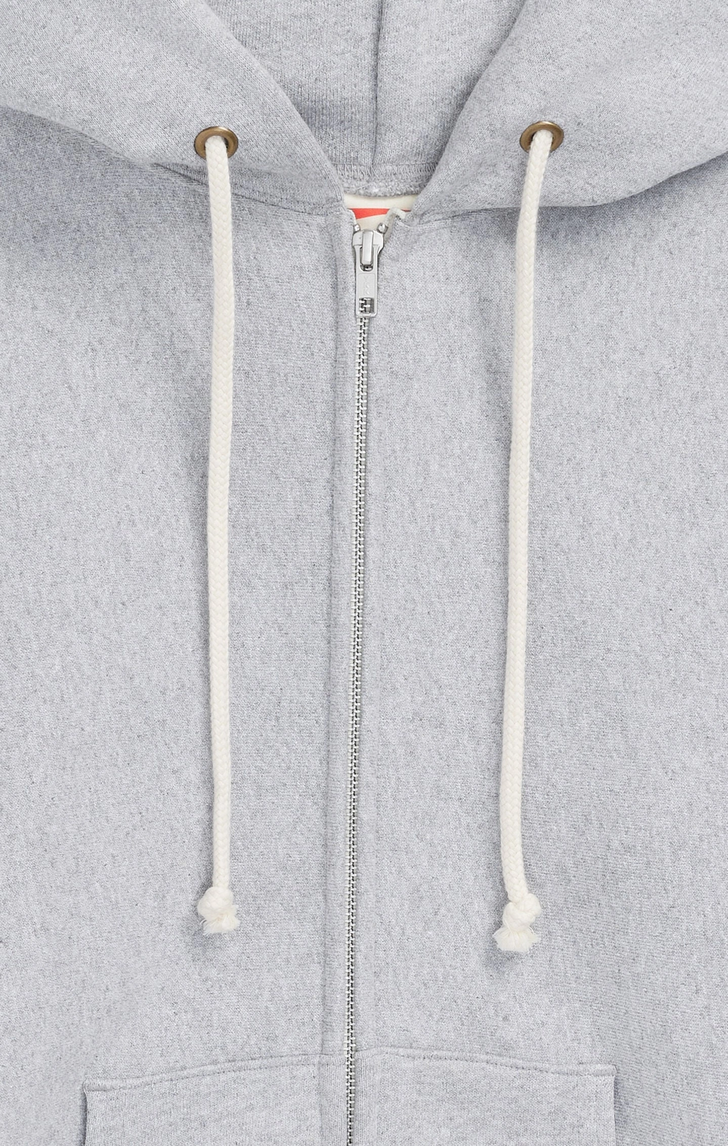 Embroidered Halloween Sweatshirts MADE IN USA ZIPPED HOODIE / CHAMPION PINNACLE / SILVER GREY