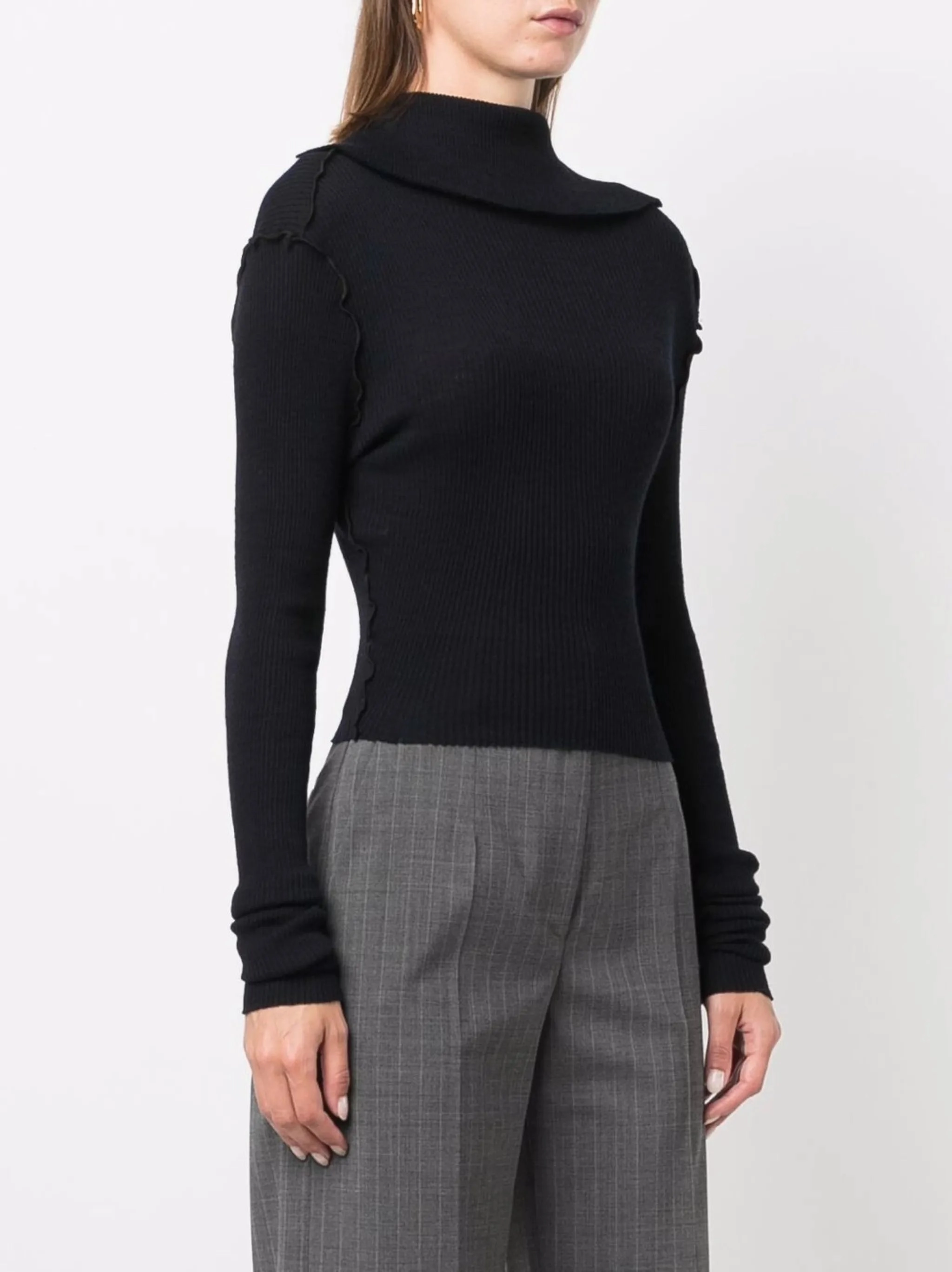 Ore Norwegian Knitwear exposed-seam jumper