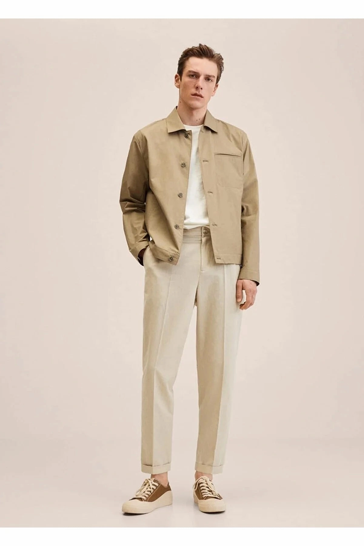 Rue 21 Jackets Mango Men's Buttoned Cotton Jacket