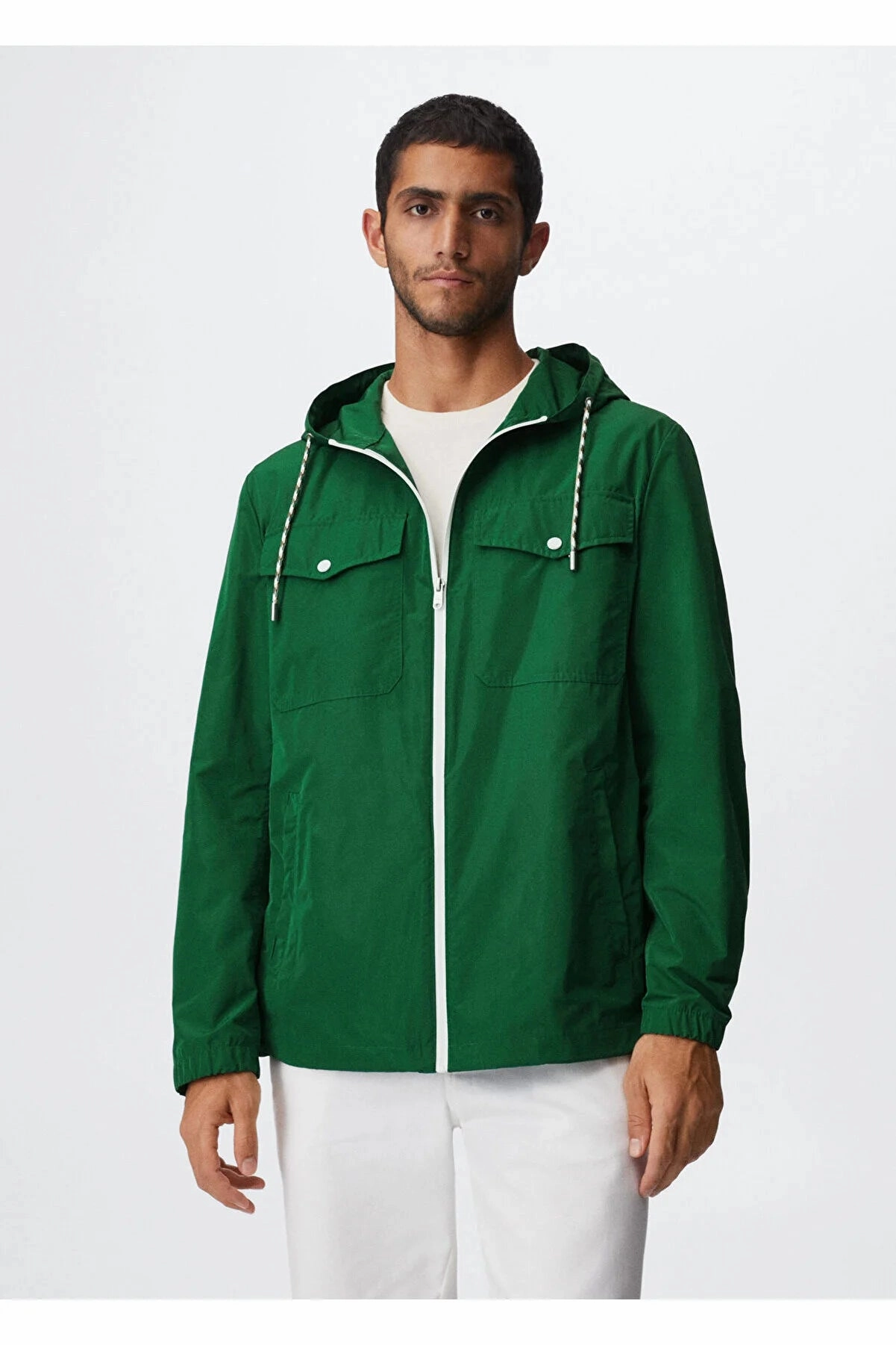 Film Crew Jackets Mango Men's Green Jacket