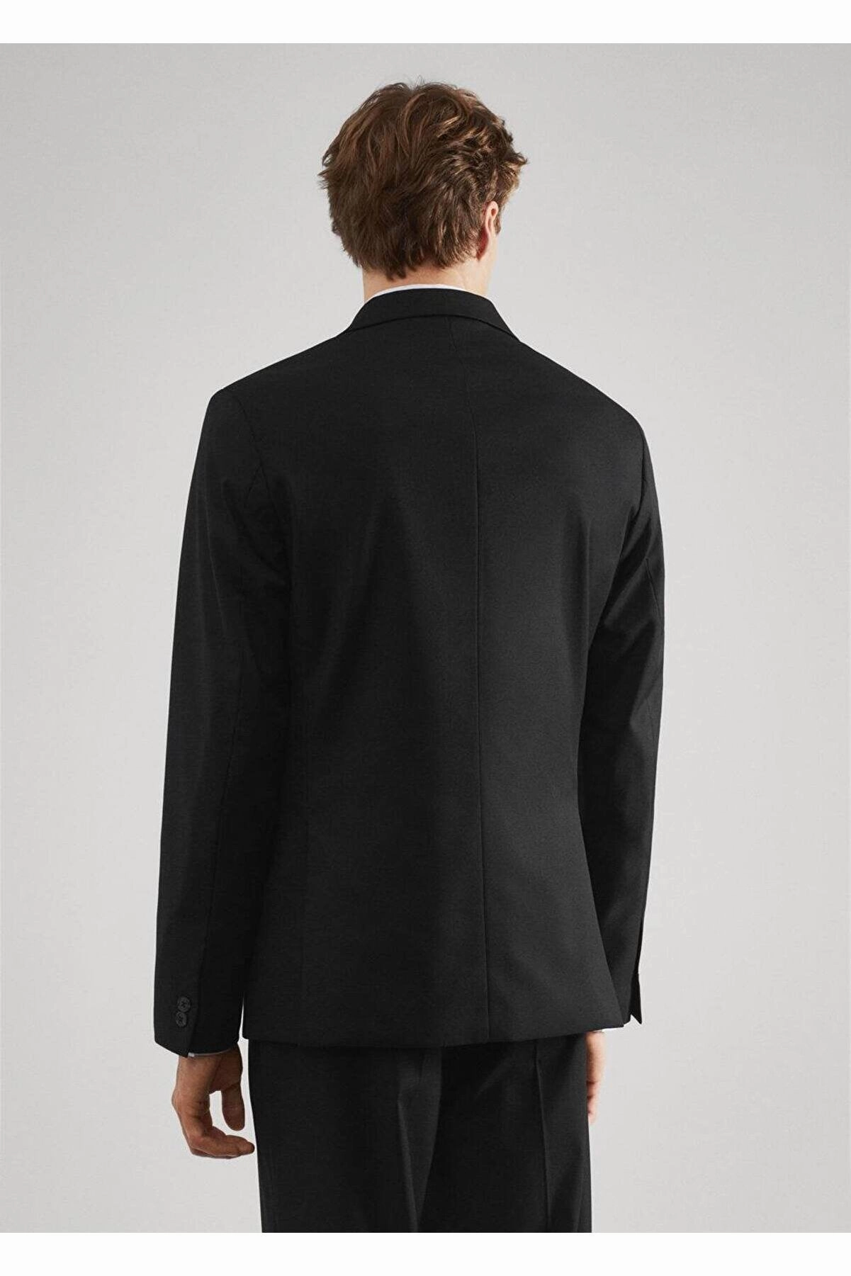 Mango Men's Satin Collar Blazer Jacket Michael Jacksons Jackets