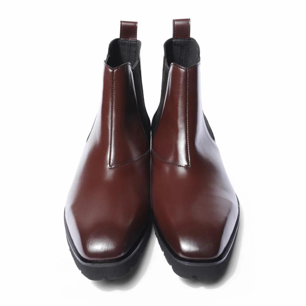 Marcos Featherlite - Dark Tan Chelsea Boots-RTS Chelsea Boots And Suits