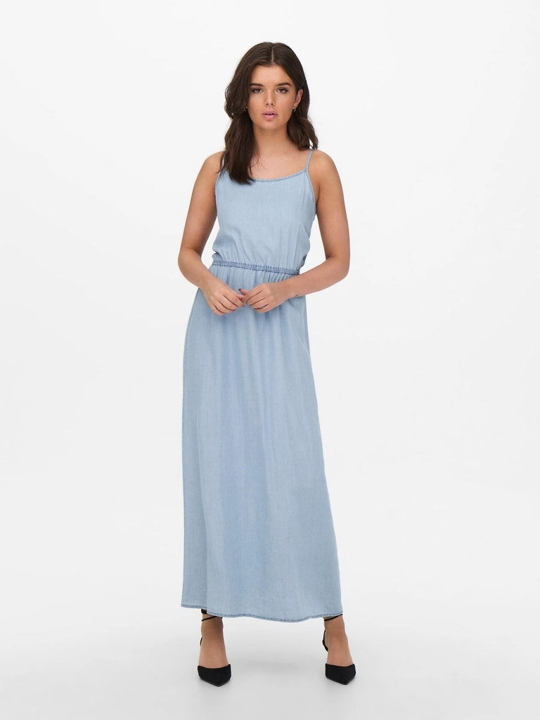 Plunge Cut Out Maxi Dress Pema Win Life Sleeveless Long Dress