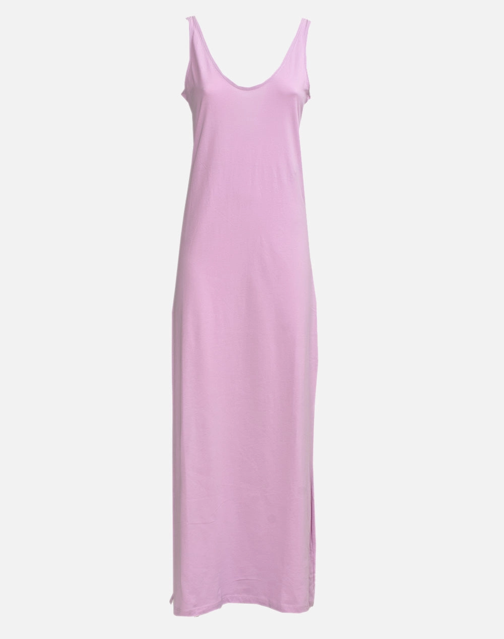 Draped Silk Satin Maxi Dress May Life VNeck Cotton Dress