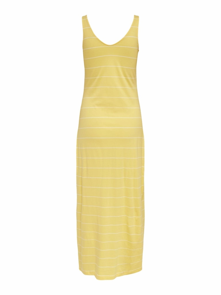 Maxi Dress Length Measurement May Life VNeck Cotton Dress