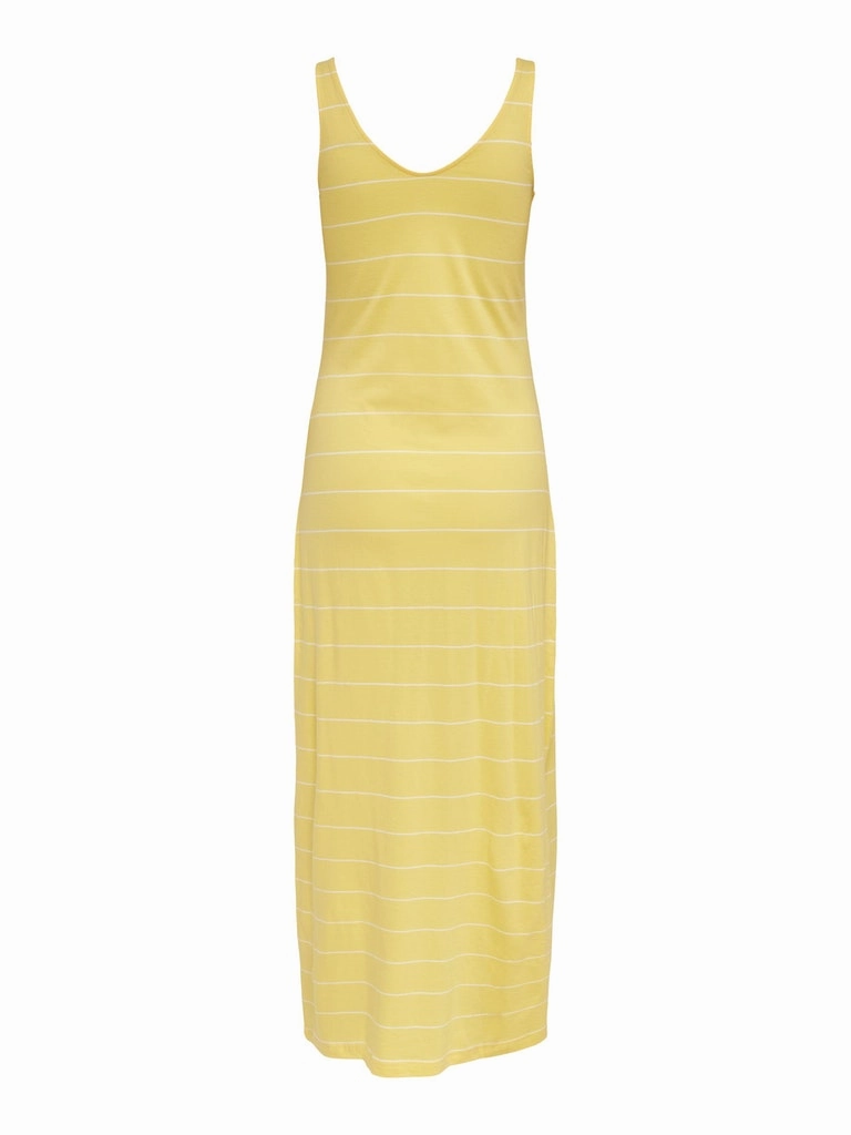 May Life VNeck Cotton Dress Maxi Dress With Tummy Control