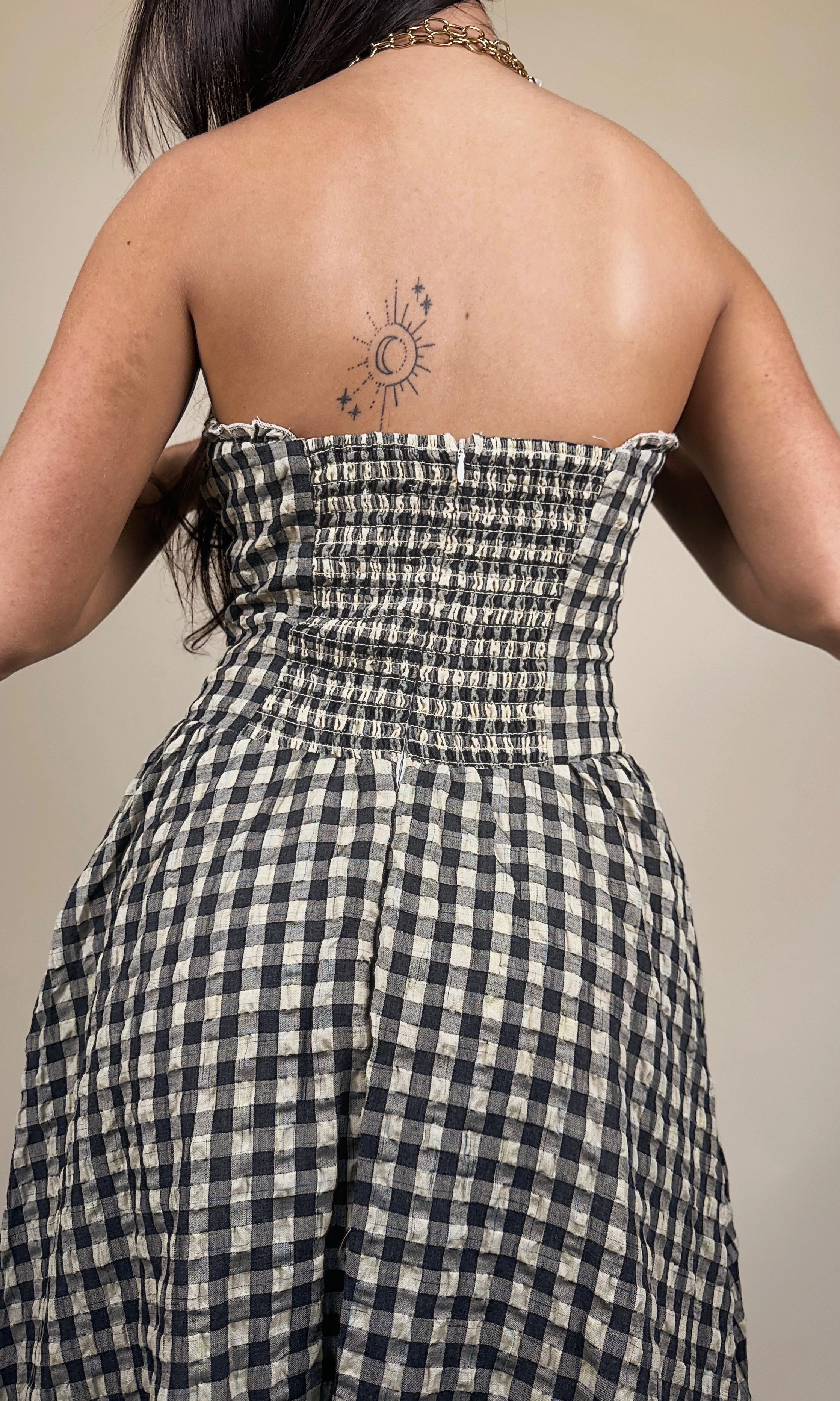 Peakview Dress Mock Neck Bodycon Midi Dress