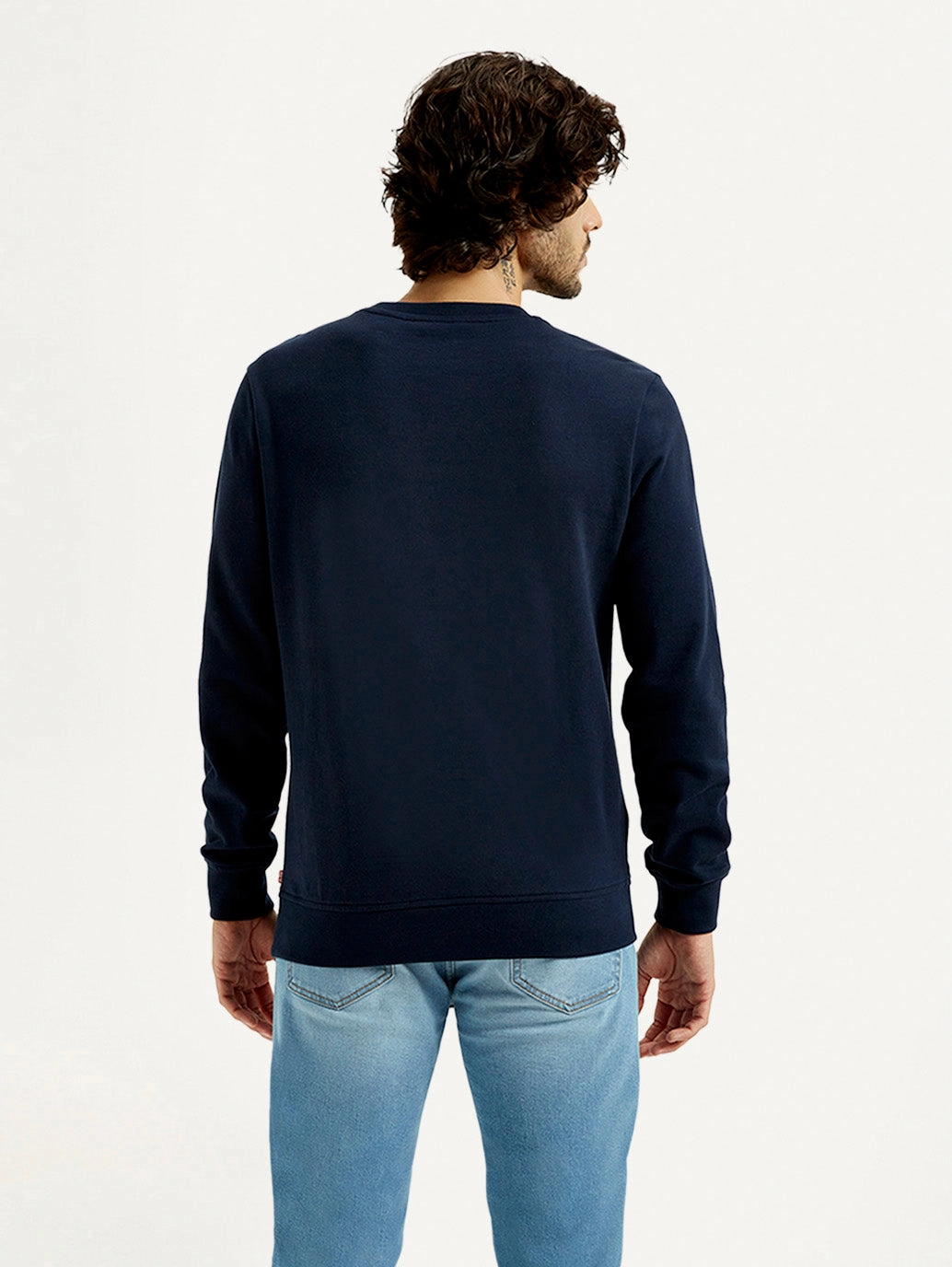 Female Sweatshirts Men's Printed Round Neck Sweatshirt