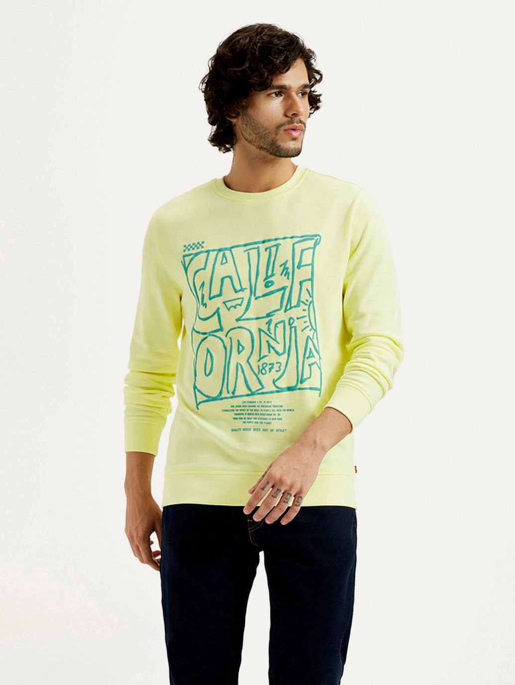 Men's Printed Round Neck Sweatshirt St Patrick's Sweatshirts