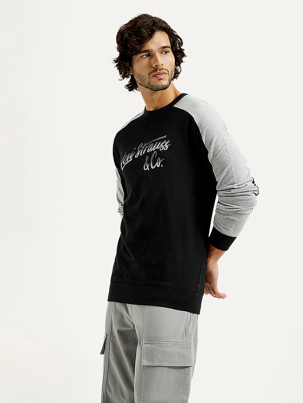 Men's Printed Round Neck Sweatshirt Supreme Sweatshirts For Sale