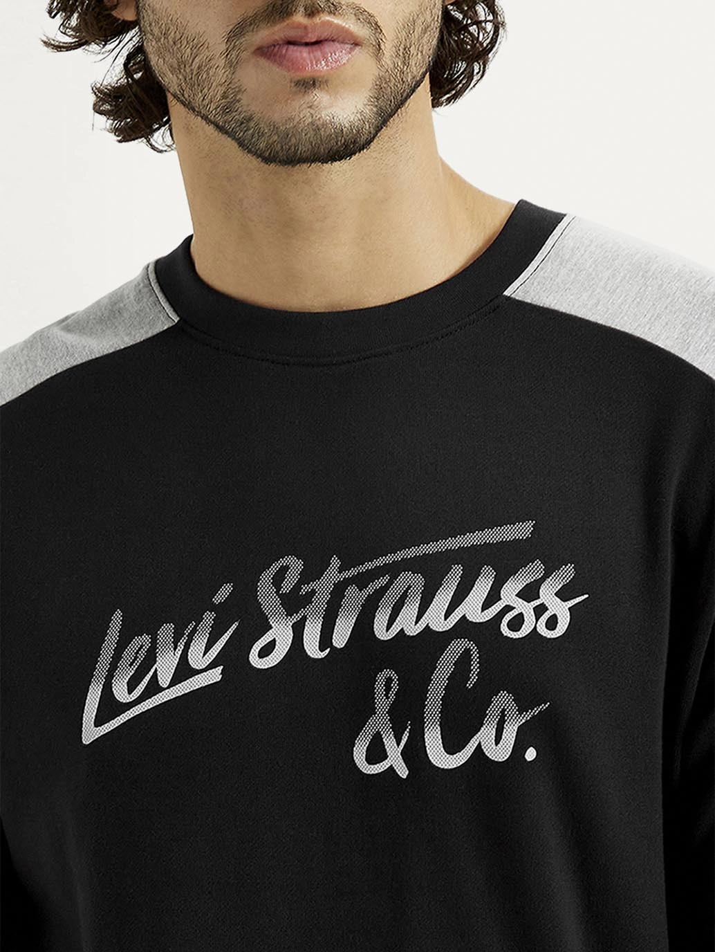 Sublimated Sweatshirts Men's Printed Round Neck Sweatshirt