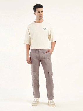 Mini Cargo Pants Men's Slim Fit Cargo Trousers