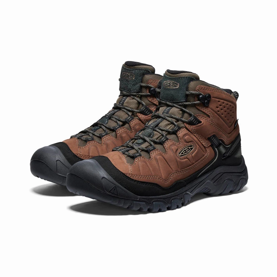 MEN'S TARGHEE IV MID WP  - BISON/BLACK Nike Air Acg Hiking Boots