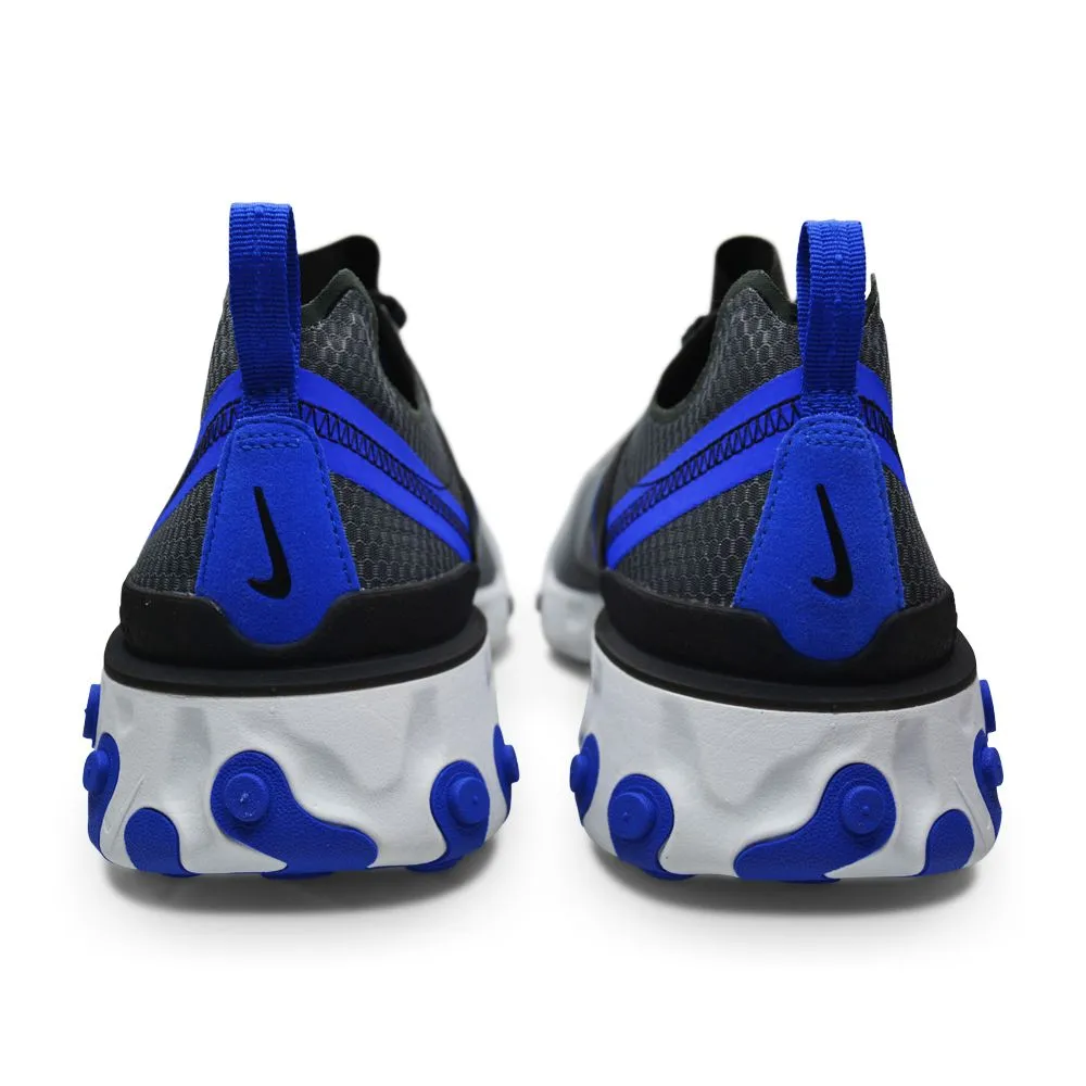 Mens Nike React Element 55 SE - CI3831 003 - Black Racer Blue Torin 6 - Running Shoes
