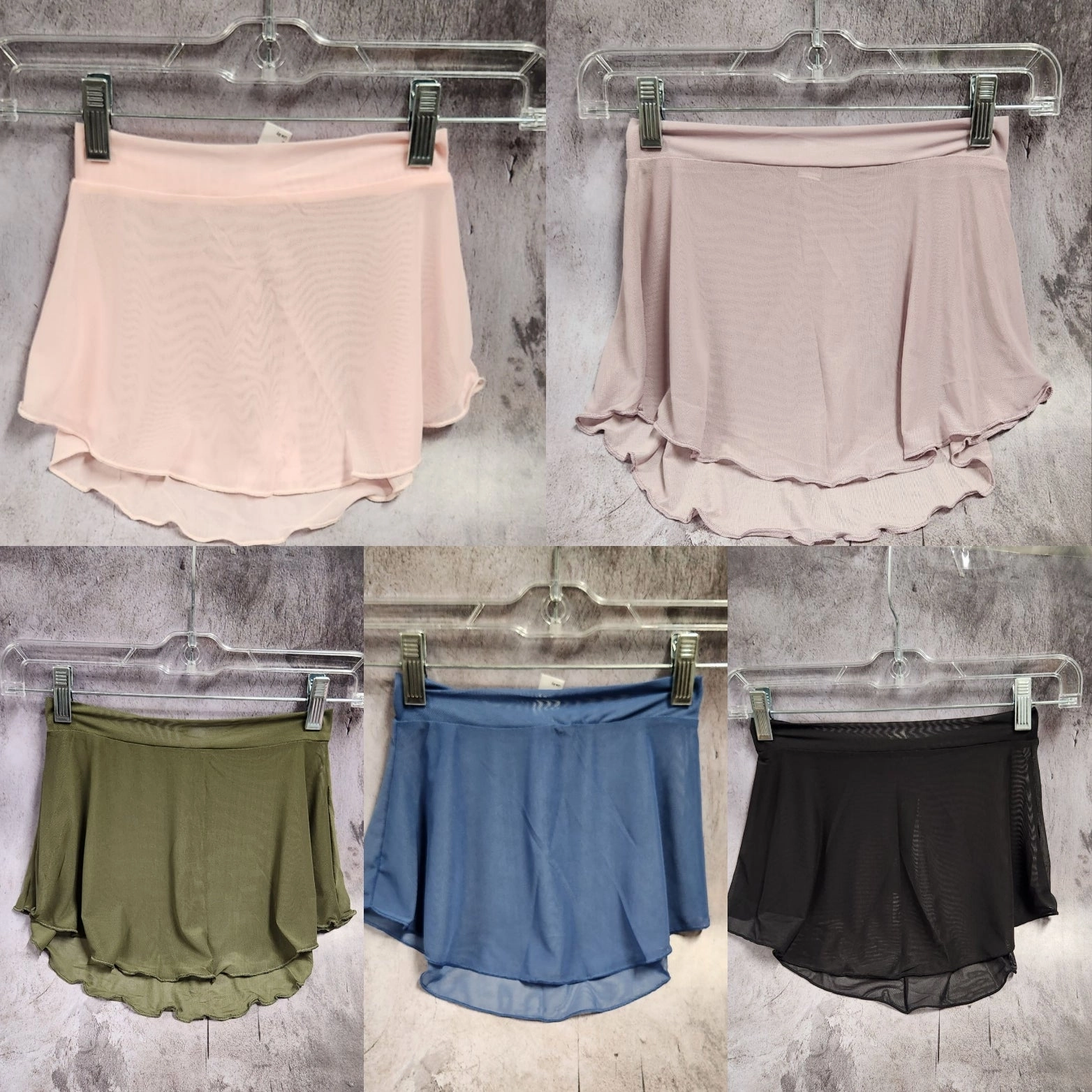 Mesh Skirts #23402 Button Up Skirt