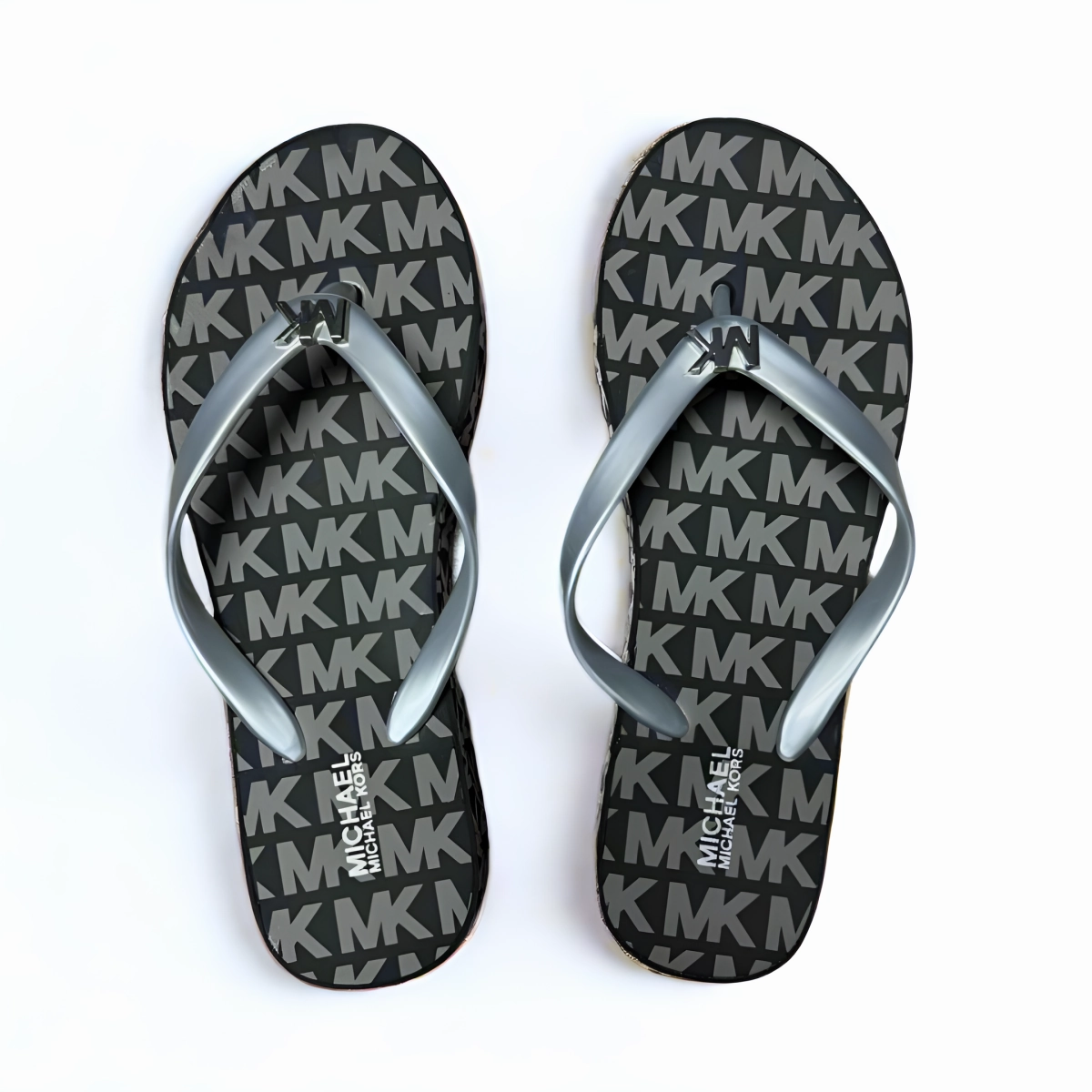 Michael Kors Bedford Wedge Flip Flop Women - BLKSLV Best Sandals With Good Arch Support