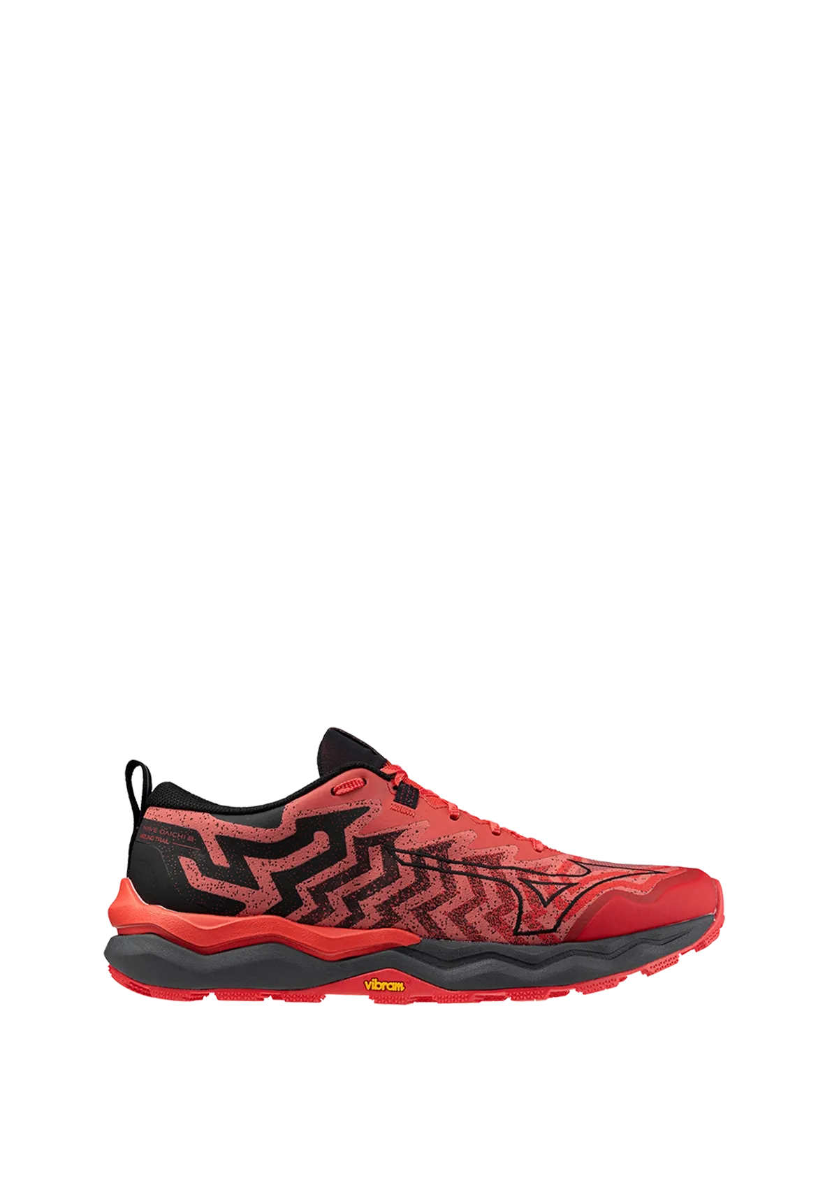 Trail Trekking Shoes Mizuno Wave Daichi 8 Mens - Cayenne/Black/High Risk Red