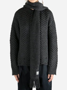 Buy Castle Knitwear Online MM6 Maison Margiela - Women Scarf Knit
