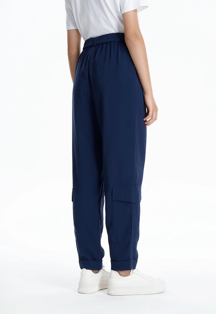 Corduroy Cargo Pants Outfit Side Pockets Cargo Solid Pants