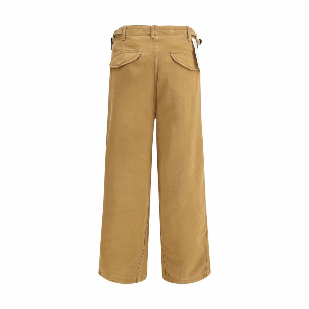 R13 Brown Cotton Cargo Pants Camo Baggy Cargo Pants