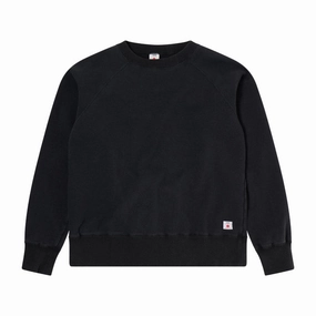 Day Sweatshirts Raglan Sleeve Crew - made in japan / edwin / black