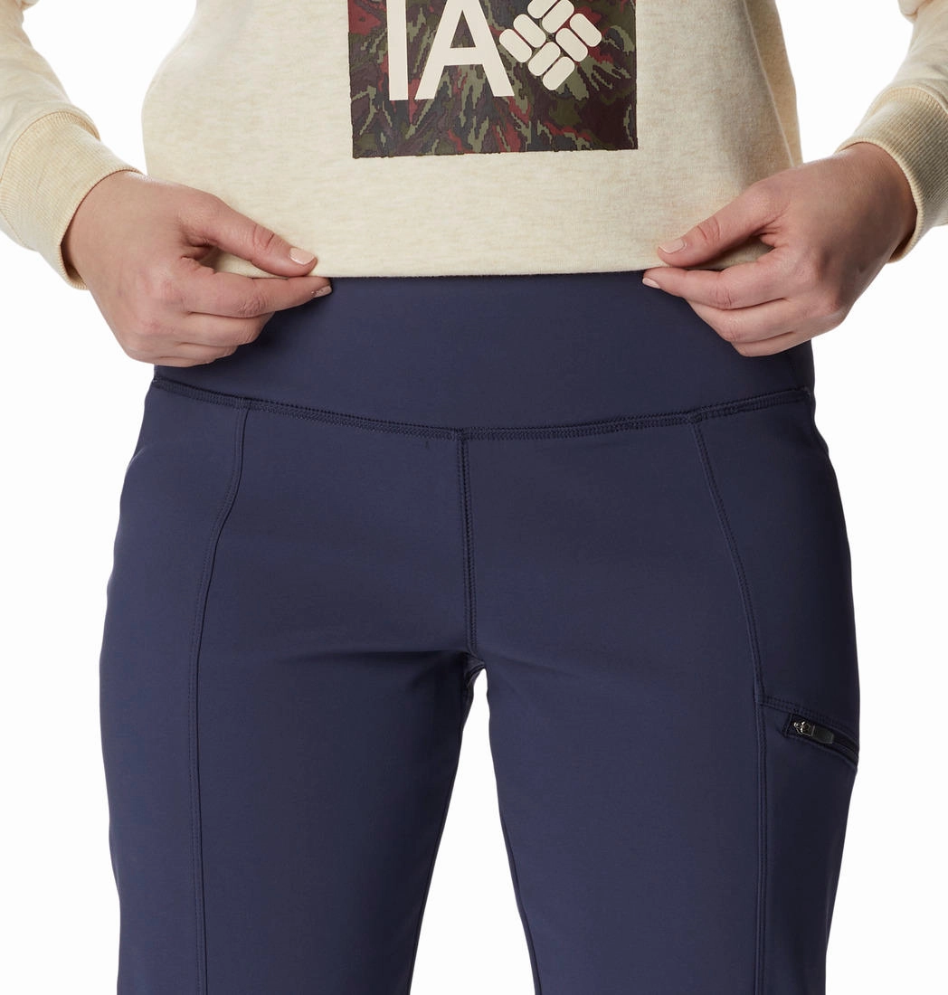 Cargo Pants For Thighs Columbia Women Navy Blue Back Beauty Highrise Warm Winter Pant (Sun Protection)