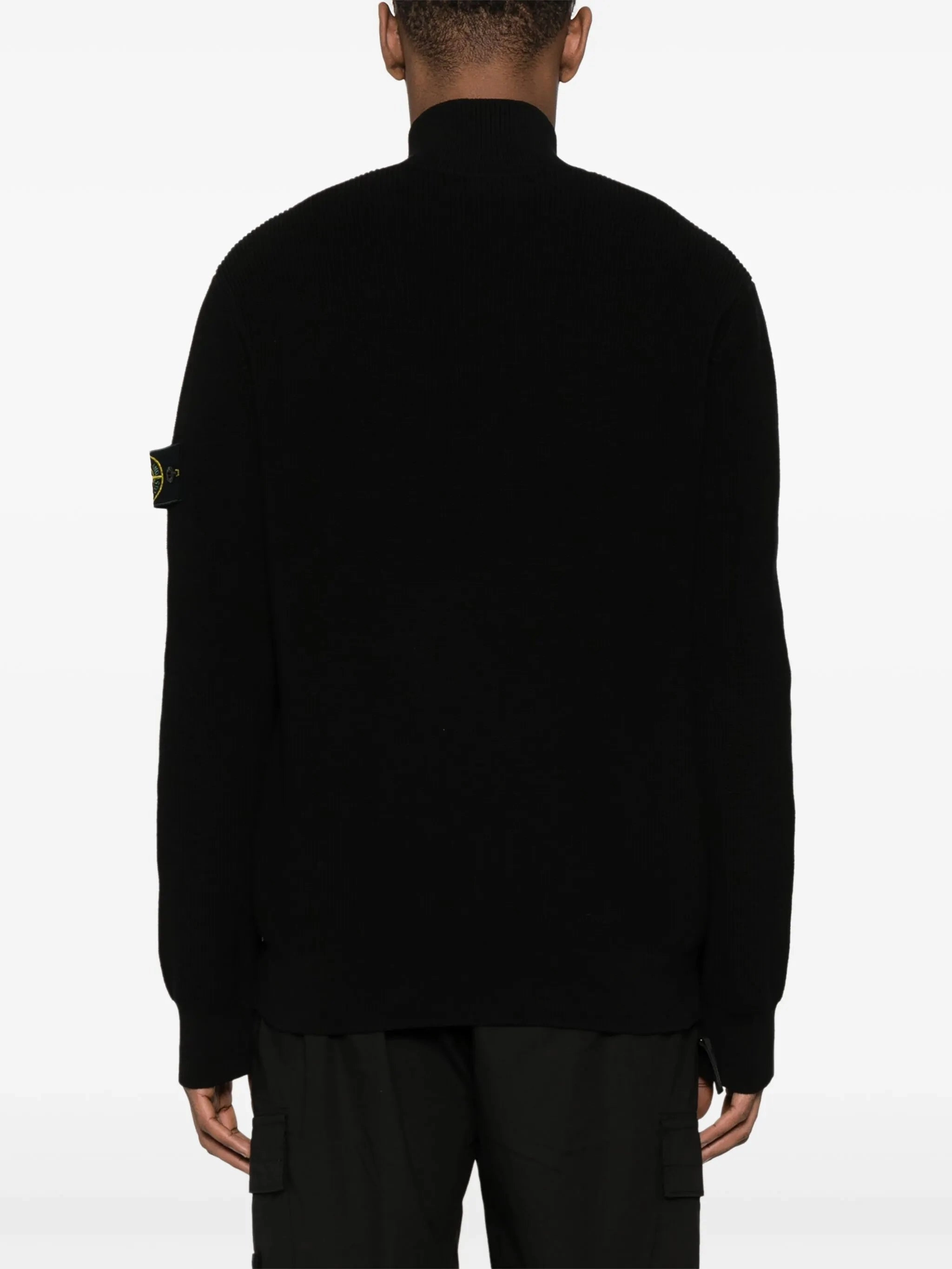 Tabula Rasa Knitwear Compass-badge cardigan