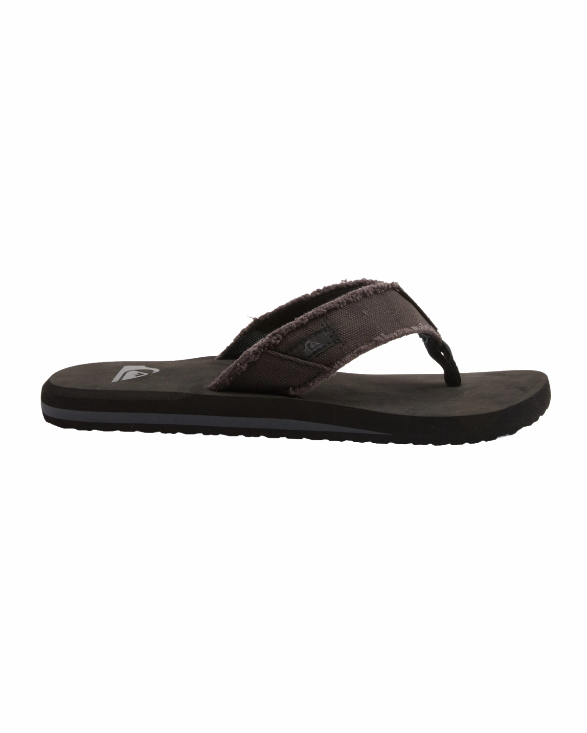 Faux Leather Flip Flops Monkey Abyss Flip Flops in Black & Brown