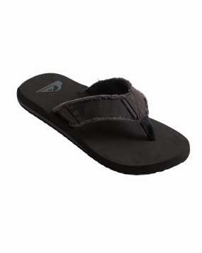 Healed Flip Flops Monkey Abyss Flip Flops in Black & Brown