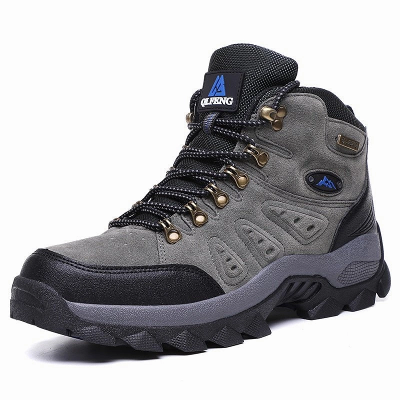 Proper Fit Hiking Boots Montana Mountains Men's Hiking Boots - Grey