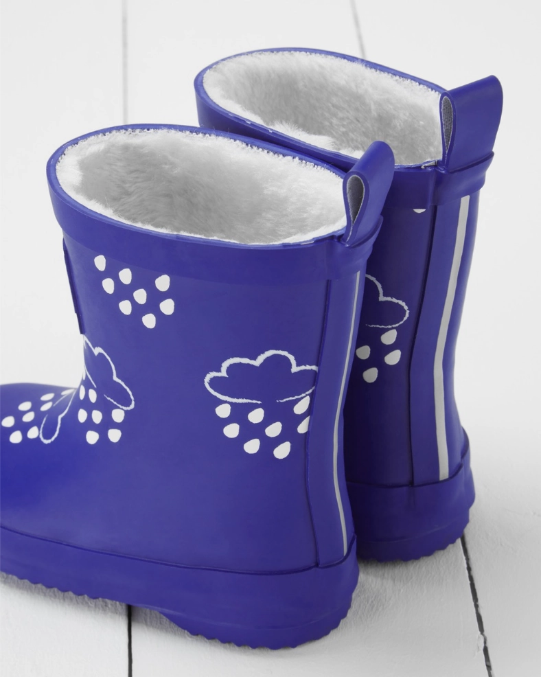 Chelsea Boots And Jeans Grass & Air Wellies | Teddy Colour Changing | Ink Blue