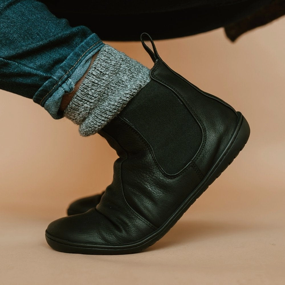 Bobbies Chelsea Boots Mukishoes Wool Lined Leather Chelsea Boot