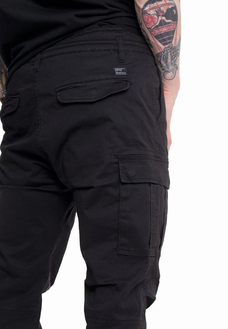 Outline Cargo Pants Vintage Industries - Vince Jogger Steel - Pants
