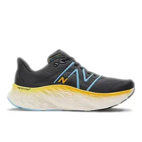 Trail Mtb Shoes New Balance Fresh Foam X More V4 Men's - Black/coastal blue and ginger lemon