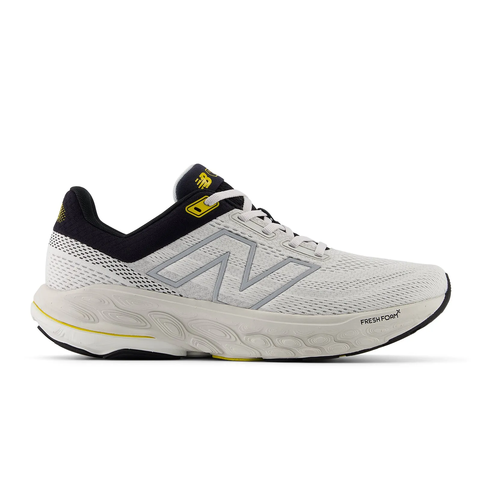 New Balance Fresh Foam X 860 v14 Running Shoe (Men) - Grey Matter/Black/Ginger Lemon Running Shoes Fuelcell