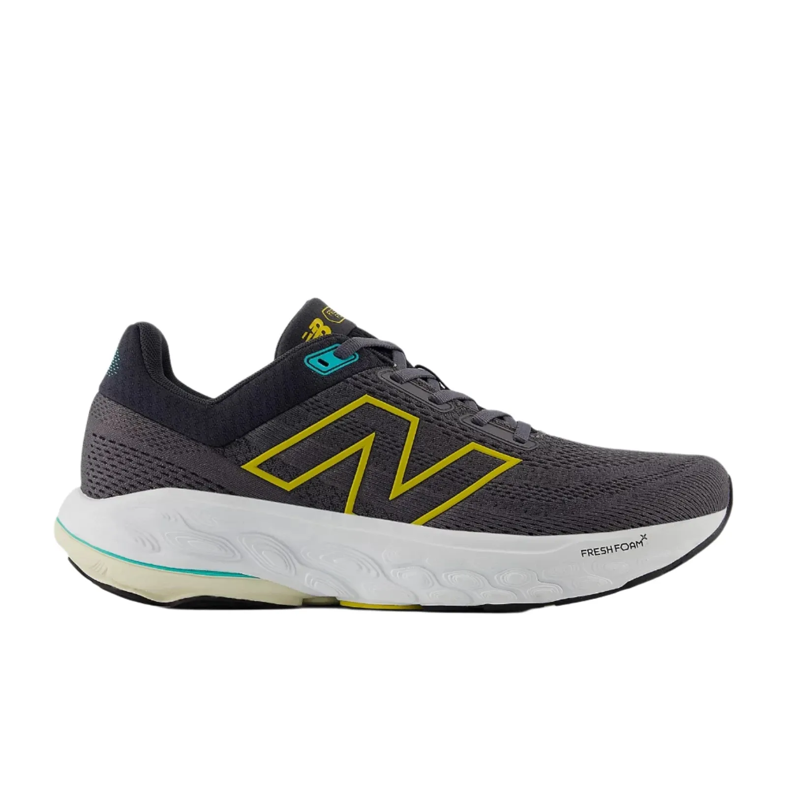 New Balance Fresh Foam X 860v14 Men's -  Magnet /Ginger Lemon/Cyber Jade Good Running Shoes Long Distance