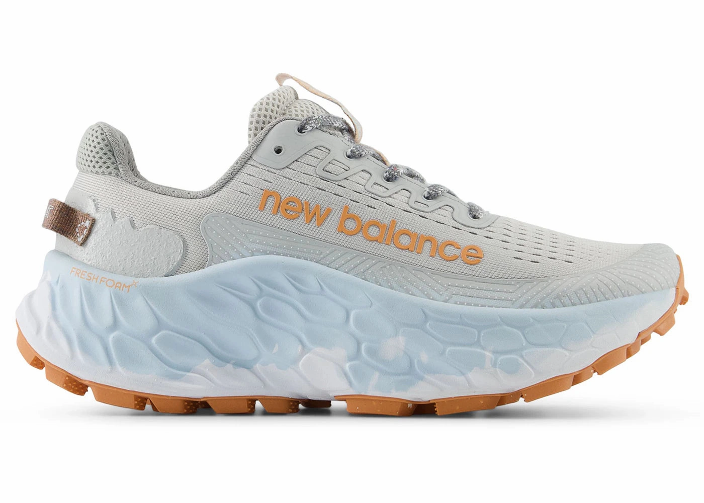 New Balance Fresh Foam Trail More v3 Grey Matter Copper Quarry Blue (Women's) Trail Running Shoes Or Hiking Shoes