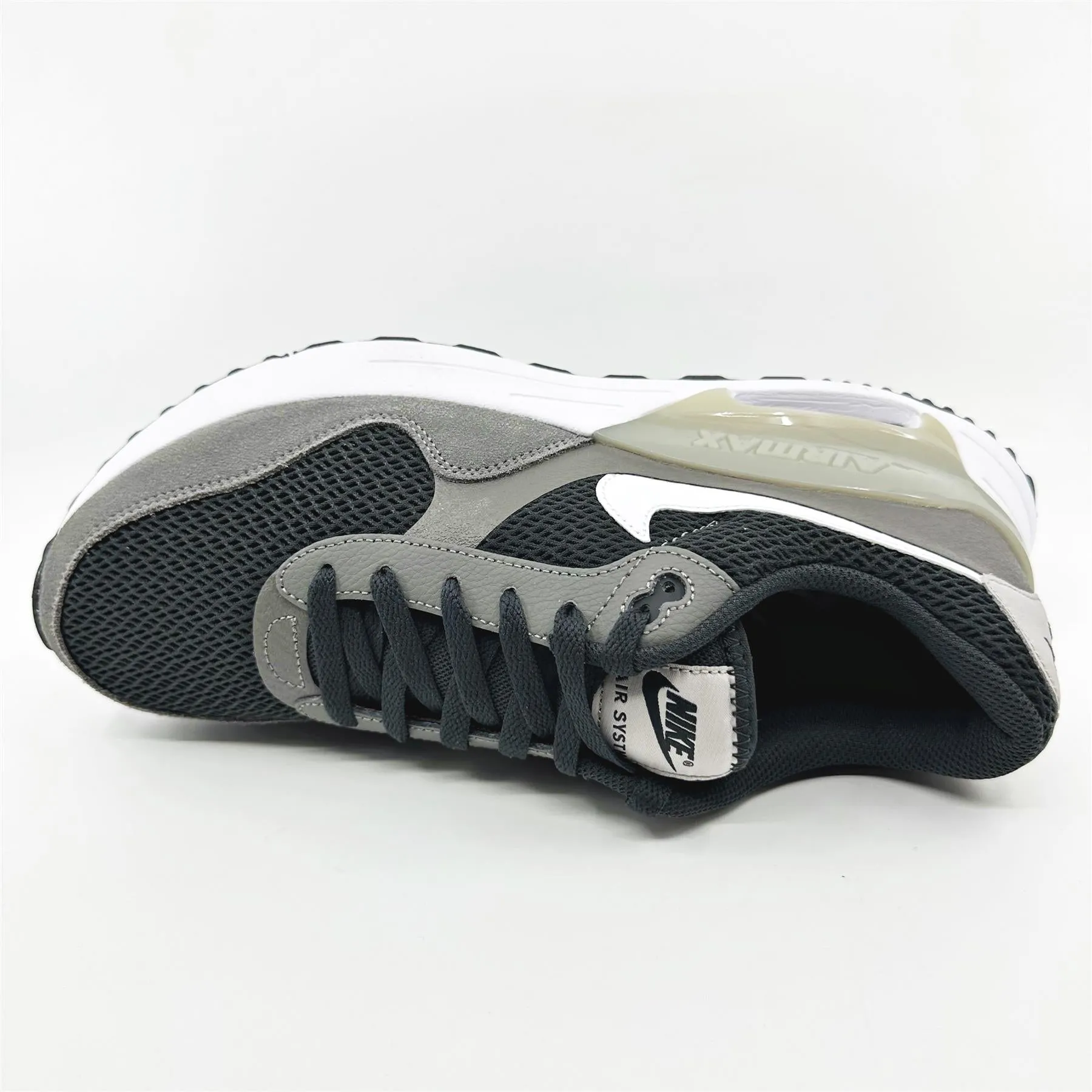 Running Shoes Old Nike Air Max System Dark Smoke Grey White Mens Athletic Sneaker