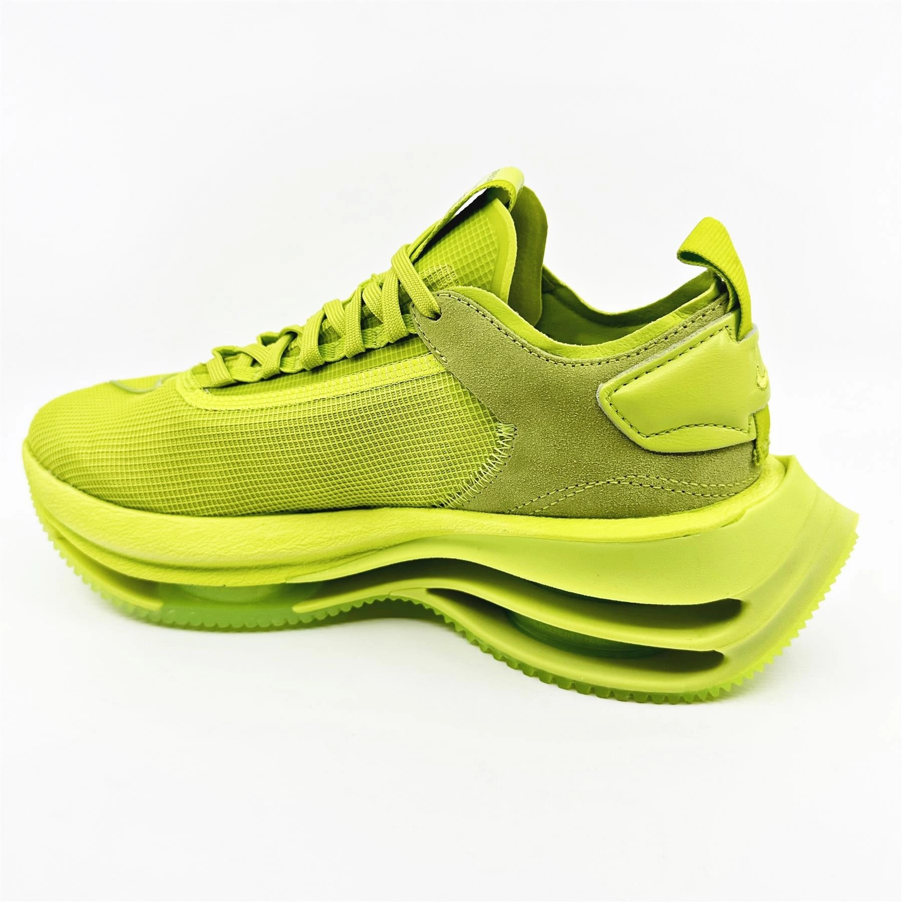 Nike Zoom Double Stacked Cyber Black Women Athletic Sneaker CV8474 300 Low Running Shoes