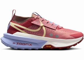 Best Trail Running Shoes For High Arches Nike ZoomX Zegama Trail 2 Red Stardust Mars Stone Lilac Ice Alabaster (Women's)